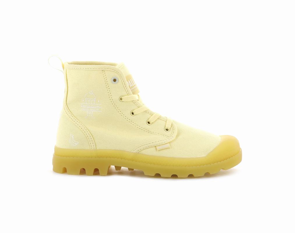 Palladium Pampa Hi Shake Ženske Čizme Žute ||EF3104862||